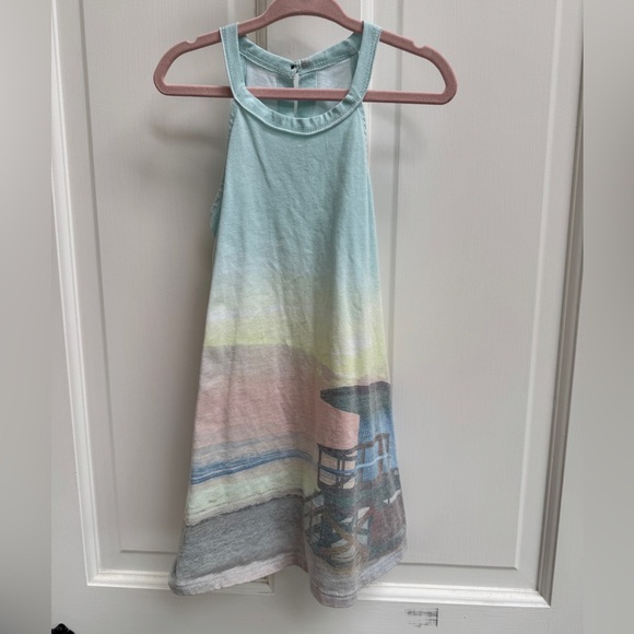 art class Other - Art Class 3T Girls Blue Sunset Beach Sleeveless Dress